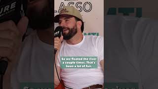 What does Sam Hunt do with TIME OFF?