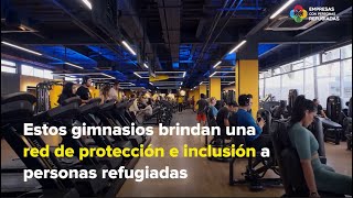 Ecuador: Esta cadena de gimnasios brindan una red de protección e inclusión a personas refugiadas