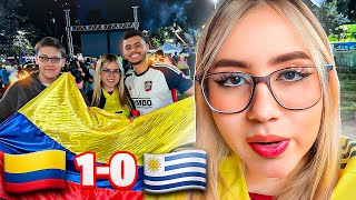 ASI SE VIVE UN PARTIDO EN COLOMBIA 💛💙❤️ | COLOMBIA VS URUGUAY| LaParce ft @Pablots- @elroman7334