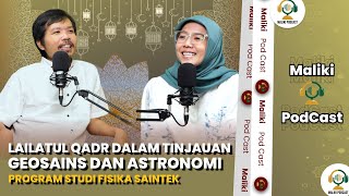 Lailatul Qodr Dalam Tinjauan Geosains Dan Astronomi - Program Studi Fisika Saintek