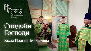 Сподоби Господи. Храм Иоанна Богослова