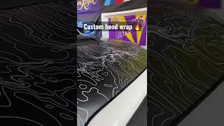 4runner getting a hood wrap 🔥 #automotive #offroad #4runner