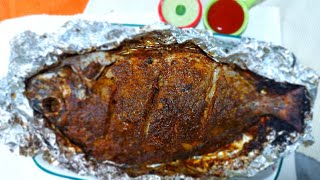 Foil Baked Fish Recipe #Shorts