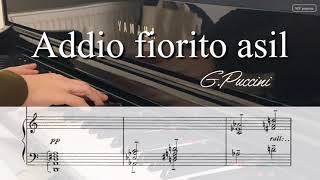 Addio fiorito asil, Karaoke, Madama butterfly, Pinkerton, G.Puccini,