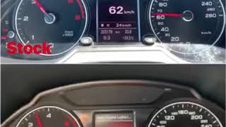 Audi q5 2.0 tdi 177hp quattro difference between stock and Ecufast remap acceleration