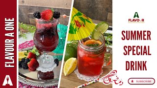 Berry Blast  and Rohafza Mojito | Summer Special