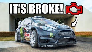 KEN BLOCKS RX43 BREAKS DOWN AT GOODWOOD FOS 2023