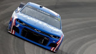 2021 Pennzoil 400 Finish - Kyle Larson Wins