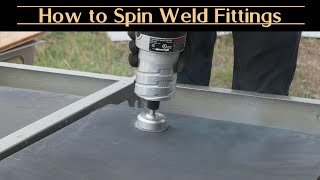 How to Install Spin Weld Fittings for Custom Airstream Holding Tanks