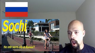 First Time Reacting to Сочи Россия | Sochi Russia 4K. City | People | Sights