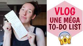 VLOG 😱 Une méga to do list ! | La Vie En Rousse