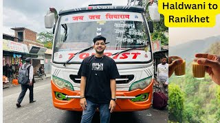 Haldwani to Ranikhet bus travel 🚎 #treveling #pahadilifestylevlog #newpost #ranikhet