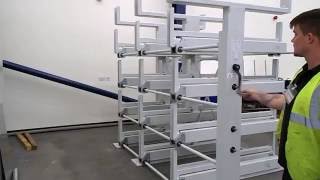 Cantilever Racking (Wind-out) 100%