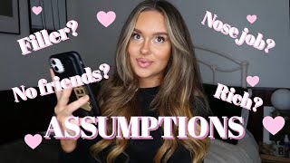 ANSWERING YOUR ASSUMPTIONS ABOUT ME! *JUICY Q&A