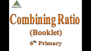 Combining Ratio (Booklet)