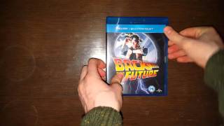 Back to the Future Trilogy Bluray Unboxing