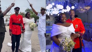 Wedding entrance dance with the sauce😻. Ghana wedding 2023/wedding reception dance/weddings