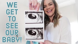 FIRST ULTRASOUND! | 8 WEEK CHECKUP | We Get To See Our Baby For The 1st Time | Pregnancy Diaries