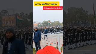 Triservice March #indianairforce #indianarmy #indiannavy #viral #trending #ytshorts #shorts #short