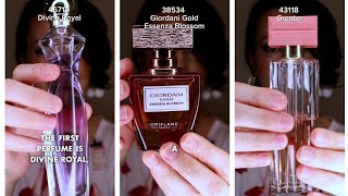 Divine Royal, Giordani Gold Essenza Blossom, Eclat Madmoiselle, Infinita, Greater #Oriflame #perfume