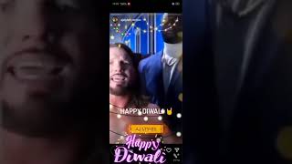 Aj styles say all indian fans to Happy Diwali 🪔