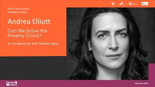 Andrea Elliott: How Can We Solve the Poverty Crisis? (Festival of Ideas)