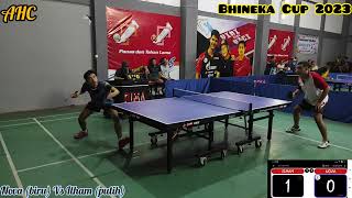 Nova (Victory) Vs Ilham (B.wangi). {1/64}. Bhineka Cup 2023, Jember