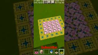 Minecraft 1.20. Nature Carpet #minecraft #minecraftbuild #nature#decoration#shortsfeed