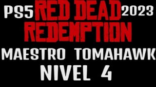 RDR1 GUÍA MAESTRO TOMAHAWK 4. DESAFIO tomahawk NIVEL 4 FÁCIL RED DEAD REDEMPTION PS4 PS5 2023