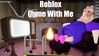 Playing ROBLOX HORROR games 👻😳