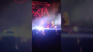 #chaein and #ireh slayed this #purplekiss #PURPLE_KISS_THE_FESTA_TOUR #purplekissinnyc #kpop