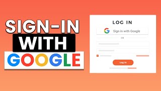 Web App Login Made Simple | Firebase Google Authentication