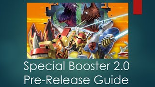 Digimon Special Booster 2.0 (BT18-BT19) Pre-Release Guide!