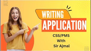 How to write application CSS / PMS Paper l CSS 2024