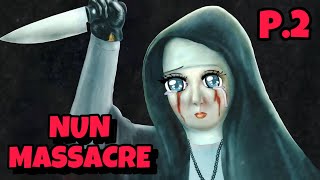 🔴 GET IN HERE..! NUN MASSACRE PUPPET COMBO (SCARY GAME) P.2 Happy Sunday