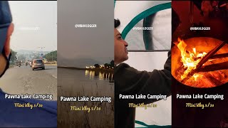 Pawna Lake Camping | Mini Vlog | #shorts