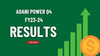 Adani Power's Q4 FY 23-24 Results #trends556