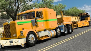 International 9300 | Hauling Mobile Barrier | - American Truck Simulator #ats 1.49