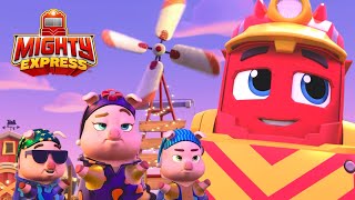 Freight Nate’s Windmill Mission | Mighty Express Clips | Cartoons for Kids