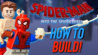 How To Build a LEGO Peter B  Parker from Spider Man: Into The Spider Verse!