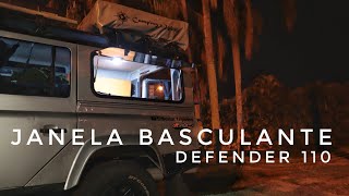 JANELA BASCULANTE PARA DEFENDER CAMPER - FINESTRA CAR #janelabasculante #defender110 #camper