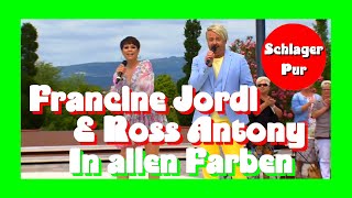 Francine Jordi & Ross Antony - In allen Farben (ZDF Fernsehgarten 10.07.2022)