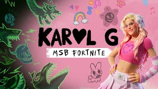 Fortnite Karol G MSB - Live Event