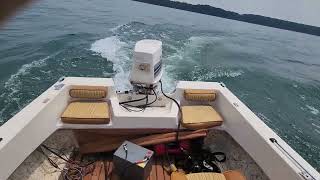 70hp johnson outboard on 15ft trihill lake lanier Georgia