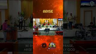 Arise with lyrics #shorts #memes #songofpraise #songofworship #worship