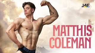 Matthis Coleman | Dios Griego Real | #HotMenWorkingOut