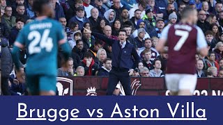 Aston Villa vs Club Brugge 0 - 1 Highlights