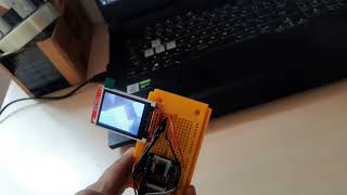 ESP32S-Cam Live video streaming to TFT LCD display #shorts #esp32cam #esp32