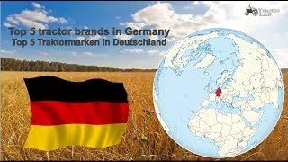 Top tractor brands in Germany | Top Traktormarken in Deutschland | TractorLab