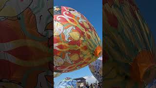 Festival Balon Udara di Lapangan Desa Semayu  #shorts #balonudara #balonwonosobo #hiburan #viral